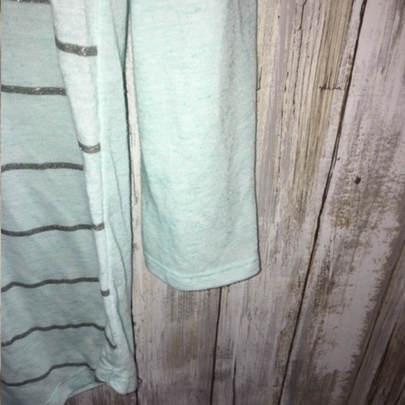Victoria's Secret Sky Blue & Silver Striped Nightgown - Picture 2 of 4